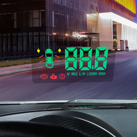 Car Central control instrument panel HUD head-up display For Mercedes Smart  453 Fortwo Forfour Car modification Accessories ► Photo 1/6