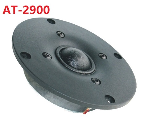 2PCS Kasun AT-2900 4inch Fabric Dome Tweeter Speaker Driver Unit Aluminum Panel 900Hz-28KHz 8ohm 60W D104mm ► Photo 1/5