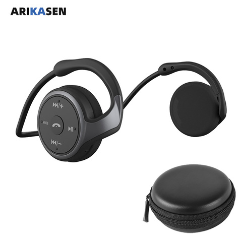 Wireless headphones MP3 Player Wireless Bluetooth earphone music headset sport portable MP3 Player walkman headphones for Phone ► Photo 1/6