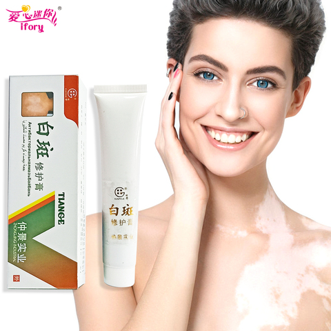 Ifory 30g Chinese Vitiligo Cream White Spot Antibacterial Cream Pigment Melanin Promoting Skin Vitiligo Treatment Health Plaster ► Photo 1/6