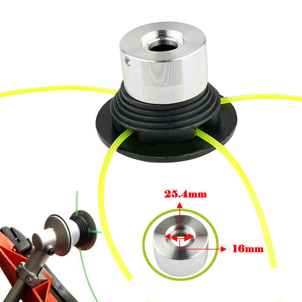 1pcs 16mm Thread Head +2* Cutting Threads Universal Mowing Head For Brushcutter Strimmer Lawn Trimmer ► Photo 1/5