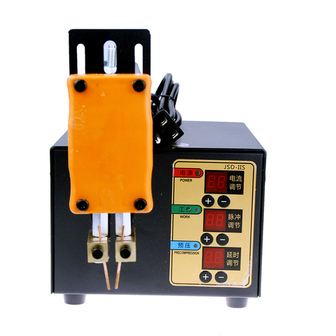 JSD-IIS 3KW High Power Spot Welder For 18650 Lithium Battery Pack Weld Precision Pulse Spot Machine Pulse adjustable 110V 220V ► Photo 1/6