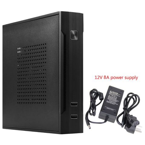 QX01 Mini ITX Computer Case Usb2.0 2.5 Inch Hdd SSD Gaming PC Desktop Chassis Dropshipping ► Photo 1/1