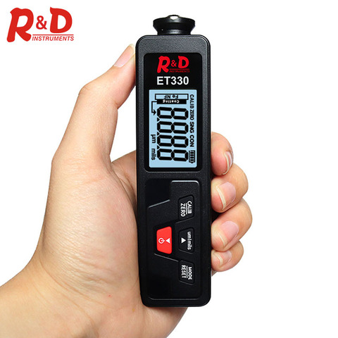 R&D ET330 Car Paint Thickness Gauge Portable Coating Thickness Gauge for Car 0-1500um Fe & NFe Coating Tester Meter ► Photo 1/6