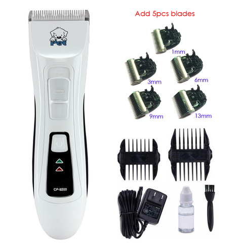 Professional CP-9200 Pet Trimmer Rechargeable Dog Hair Clipper Electric Dog Grooming Haircut For Dogs Cat Shaver Machine CP9200 ► Photo 1/4