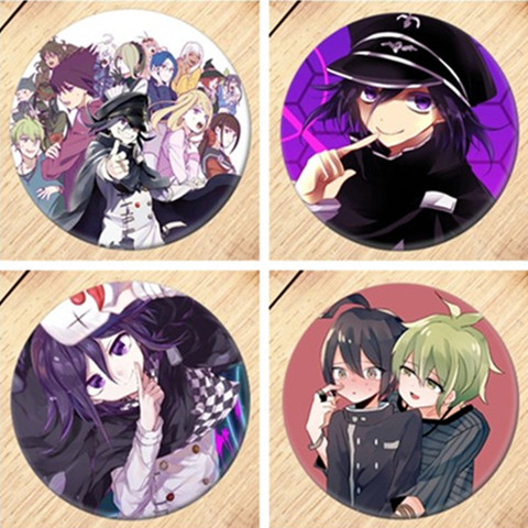 2022 New Free Shipping Anime Danganronpa Brooch Pin Badges For Clothes Backpack Decoration Jewelry gift ► Photo 1/6
