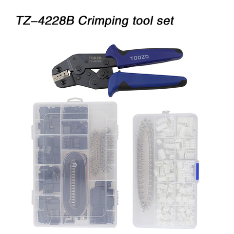 Crimping Tool Crimp Pliers Set XH2.54 SM Plug Spring Clamp Crimping Pliers For JST ZH1.5 2.0PH 2.5XH EH SM Connectors TZ-4228B ► Photo 1/6