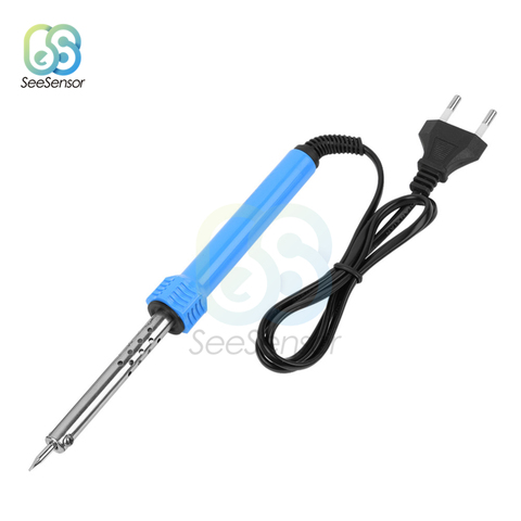 Electric Soldering Iron EU Plug AC 220V 240V 40W 60W Welding Solder Rework Station Heat Pencil Repair Tools Color Random ► Photo 1/6