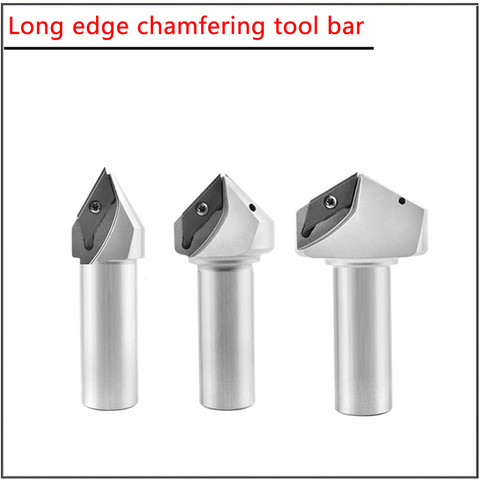 30 45 60degree CNC Long edge chamfering tool bar for xcet310404 Multi-function chamfering knife Large diameter chamfering cutter ► Photo 1/6