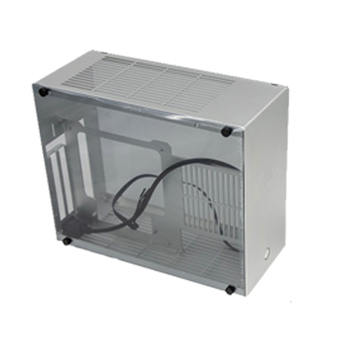 PK99 A4 case i5 i7 i9 / 2060 2080Ti all aluminum water-cooling ITX gaming computer Chassis k99 v2 M-ATX ► Photo 1/6