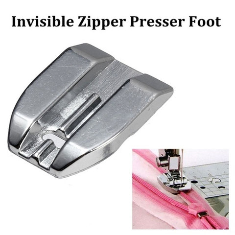 Invisible Zipper Foot for Household Sewing machine Concealed Zipper Foot Domestic Sew Machine Accessories sewing tool ► Photo 1/6