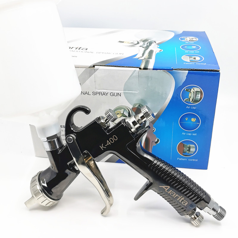 LVLP Spray Gun R500 K-400 Car Finish Painting tool 1.4mm/1.7mm