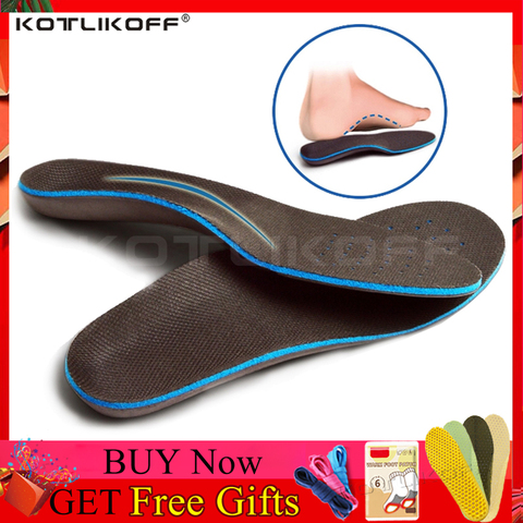 Best Material Premium EVA Orthotic insole Arch Support Insole For Flat Feet Orthotic Memory form Insole for orthopedic Shoes ► Photo 1/6