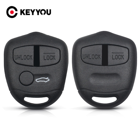 KEYYOU Car Remote Key Shell Case No Blade For Mitsubishi Lancer EX Evolution Grandis Outlander 2 /3 Buttons Optional Replacement ► Photo 1/6