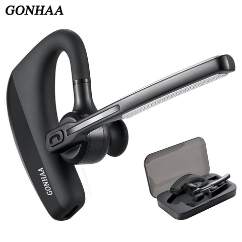 K10 Bluetooth Earphone Wireless Business Headphones Stereo Handsfree Noise Reduction Bluetooth Headset HD Mic  Not TWS Earbuds ► Photo 1/6