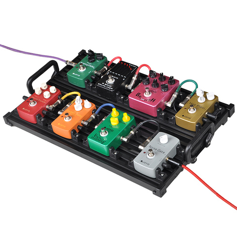 Joyo GPB Pedalboard Diy Guitar Bass Pedal Board With Magic Tape Cable Guitar Effects Pedalboard Accessories  Pedal Boards ► Photo 1/6