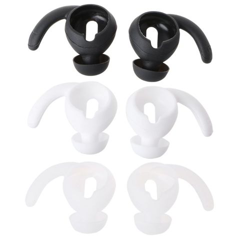 Soft Silicone Earphone Cover Earbuds Eartip Ear Wings Hook Cap Sports Earhook for App-le iPhone Airpods Earpods Headphone ► Photo 1/6