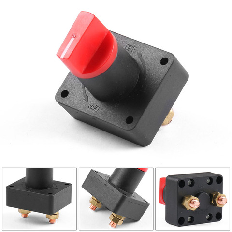 Mini Portable Waterproof Auto Car Truck Boat Camper 12V 100A Battery Isolator Disconnect Cut Off Switch Battery Cut Off Power ► Photo 1/6