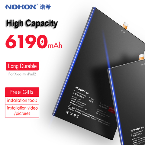 NOHON Battery BM61 For Xiaomi MiPad 1 2 Mi Pad 1 2 Mipad2 Pad2 Replacement Tablet Battery 6190mAh High Capacity Bateria + Tools ► Photo 1/6