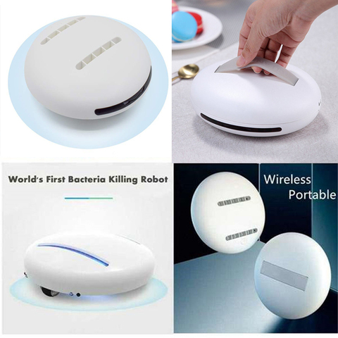 NEW Robotic Vacuum Cleaner Lightweight Portable Bacteria Killing Robot Anti-mite Sterilizing Robot ► Photo 1/6