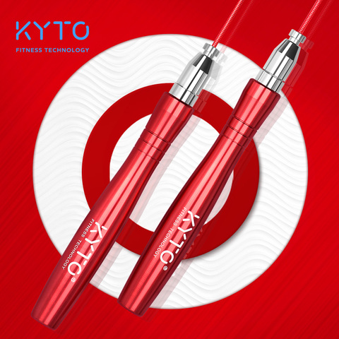 KYTO Jump Rope High-Speed Skipping Rope Double Unders Adjustable  for Crossfit MMA Boxing Fitness Skip Workout Training ► Photo 1/5