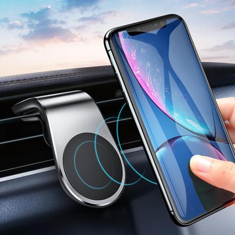 Magnetic Car Phone Holder Mini Air Vent Stand for BMW X5 F15 X2 X4 X5 X6 X7 F16 G30 7 Series G11 X1 F48 F39 I3 I8 Series ► Photo 1/5