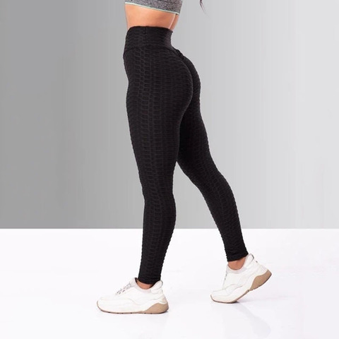 Women Anti-Cellulite Push Up Yoga Pants High Waisted Leggings Sports Gym Fitness
