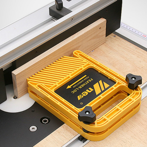 Extended Feather Loc Board Set Double Featherboards Miter Gauge Slot Woodworking Tools for Engraving Machine Circular Saw Table ► Photo 1/6