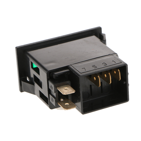 Black Truck Engineering Train Headlight Rocker Toggle Switch On Off Button 3Pin ► Photo 1/6