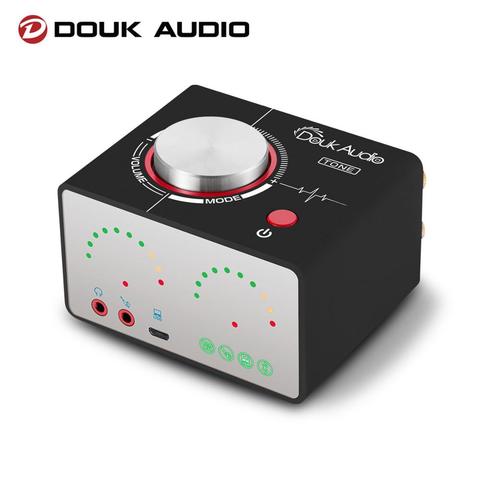 Douk Audio HiFi Stereo Mini Bluetooth 5.0 TPA3116 Digital Power Amplifier Audio Receiver USB Sound Card Headphone ► Photo 1/6