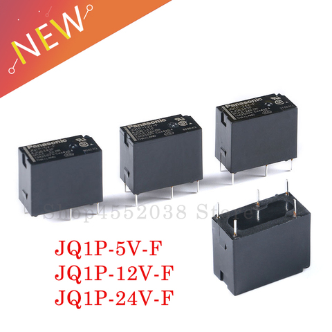 5V 12V 24V 10A DC Power Relay 5 Pin JQ1P-5V-F JQ1P-12V-F JQ1P-24V-F Open and close ► Photo 1/6