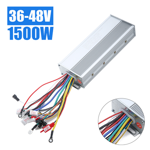 36V/48V 1500W Intelligent Brushless Controller for E-bike Scooter Motor Controller ► Photo 1/6