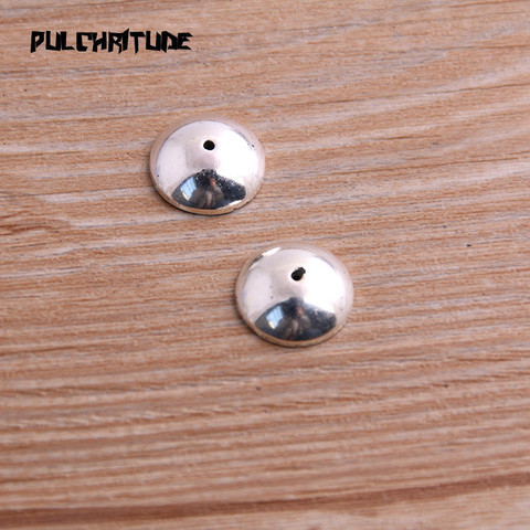  30pcs Two Color /Size Receptacle Hollow Round DIY Spaced Jewelry Accessories Charms For Jewelry Making ► Photo 1/4