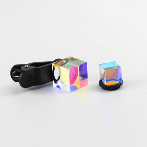 Camera filter Prism 22*22*22 Optical Glass Magic Glow Effect Photo Crystal Lens Decorative Photography Studio Accessories ► Photo 1/6