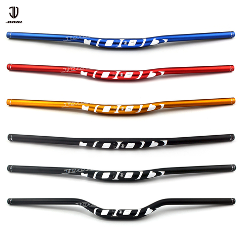 JOOD new design bicycle handlebar 31.8mm flat riser aluminum handlebar 760-800mm ► Photo 1/6