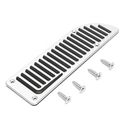 1 Set Car Aluminum Footrest Rest Gas Pedal Pad for for Volvo S60 V60 XC60 V70 XC70 S80 ► Photo 1/6