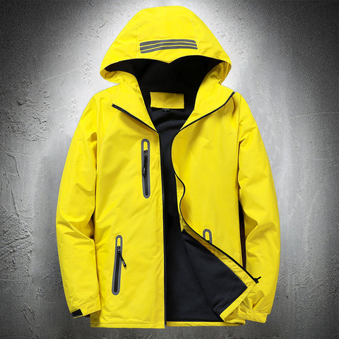 Men Autumn Thin Outdoor Jacket Waterproof Jacket Outwear Windbreaker Reflective Article Jackets For Men Rain ► Photo 1/6