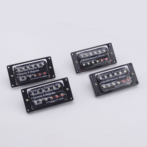 1 Set Original Genuine  Epi Electric Guitar Humbucker Pickup ( Ceramic / Alnico Magnet Bar ) ► Photo 1/5