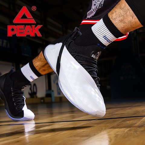 PEAK TONY PARKER 7 Basketball Sneakers TAICHI Technology Adaptive Cushioning Sneakers Male Training Sports Shoes ► Photo 1/6