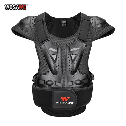 Motorcycle Jacket Adult Chest Back Protector Moto Body Armor Guard Racing Body Protector Armor Jacket Motocross Protective Gear ► Photo 1/6