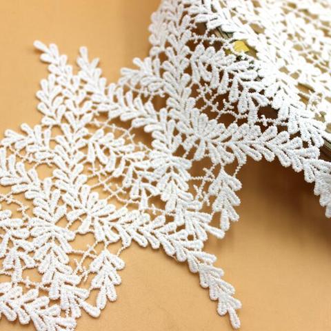 1yard/lot Width:14cm Fashion vintage willow lace Water soluble Handmade cotton  Sewing  Lace trims Decorative (ss-2034) ► Photo 1/1