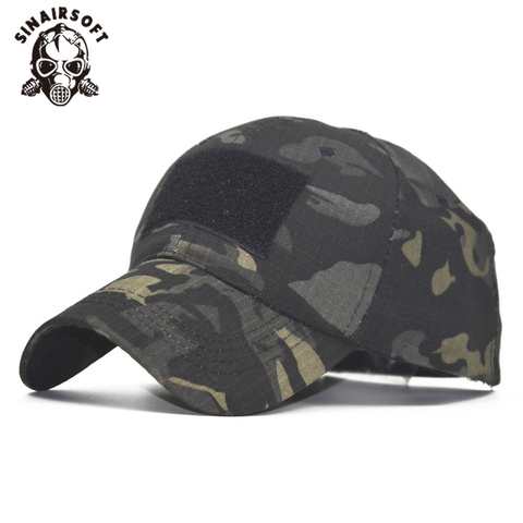 Army Military Camouflage Tatical Cap Airsoft Paintball Outdoor Hunting Baseball Caps Men Multicam Soldier Combat ► Photo 1/6