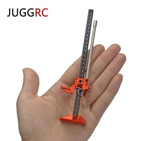 1/10 Scale Accessories Metal Mini Lifting Jack for RC Crawler Car Axial SCX10 Traxxas TRX4 Tamiya CC01 RC4WD D90 D110 Simulation ► Photo 1/6