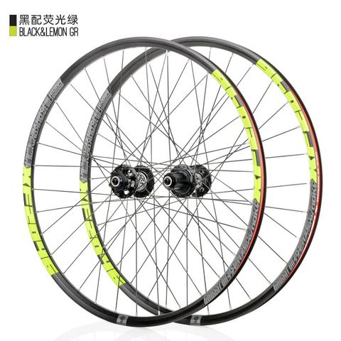 KOOZER XF2046 MTB Mountain Bike Wheelset 26/27.5/29er inch 72 Ring 4 Bearing QR Thru or QR Wheels use XM490 hub 8 9 10 11speed ► Photo 1/6