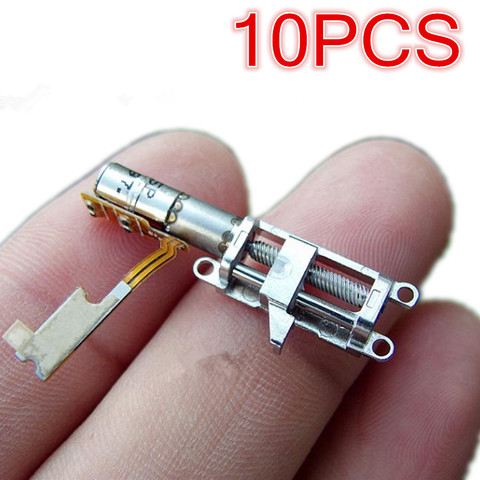 10PCS  Mini 4mm 2-phase 4-wire Precision Planetary Gearbox Gear Stepper Motor Stepping Motor Linear Screw Rod Metal Slider Block ► Photo 1/1