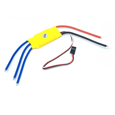 1pcs RC BEC 20A 30A 40A ESC Brushless Motor Speed Controller Suitable for fixed-wing multi-axis drones ► Photo 1/6