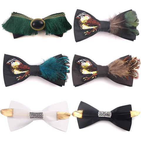 New Bow Tie For Men Women Classic Suits Bowtie For Wedding Party Bowknot Adult Original Design Natural Bow Ties Cravats Ties ► Photo 1/6