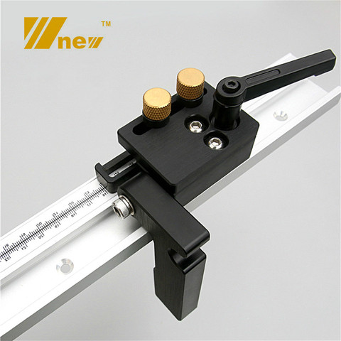 Miter Track Sliding Stoper T Slot Limit for 45-Type T-track Woodworking Saw Table Router Benches ► Photo 1/6