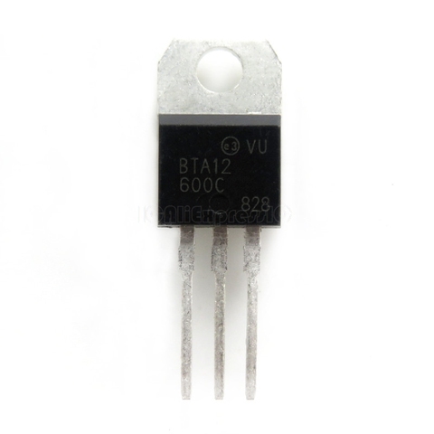 10pcs/lot BTA12-600C BTA12-600 BTA12 TO-220 12A 600V new original In Stock ► Photo 1/1