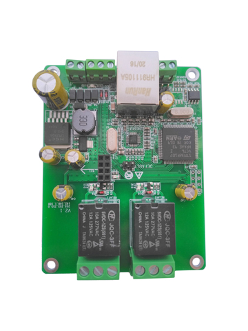 Modbus MQTT Wifi Ethernet Relay I/O Module Web Control Http GET Jogging Schedule Task RS485 CAN 12v 24v Domoticz Timer ► Photo 1/6